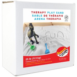 Sandtastik Therapy Play Sand, 25 Pounds, White - 1 of 4