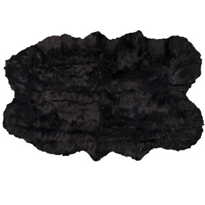 Luxe Gordon Faux Sheepskin Quattro Rug | 4'x6' - 1 of 4