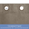Awesome Home  Linen Slub Blackout Grommet Pair (2 Panels) - 4 of 4
