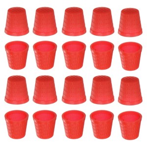 Unique Bargains Plastic Finger Protector DIY Craft Embroidery Sewing Thimble - 1 of 4