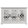 Galano Millicent Wood 45.7 in. 3 Door Wide Sideboard with Adjustable Shelves - 2 of 4