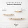 MH London Force 36" Set of 3 Wall Mounted Shelves Mango Wood - 3 of 4