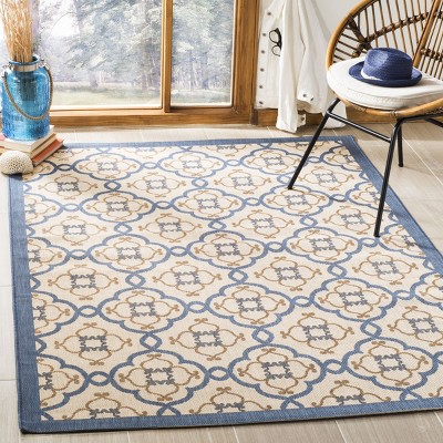 Azurite Geometric Tufted Handmade 5' x 7' Area Rug