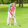 Ultimate 30 Inch Junior Mallet Putter for Kids with Stainless Steel Shaft and Headcover Blue/Pink - 4 of 4