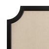 Kate & Laurel All Things Decor Hogan Framed Scalloped Decorative Wall Pinboard - 3 of 4