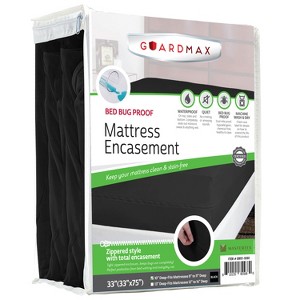 Guardmax Waterproof Mattress Protector Encasement with Zipper - 1 of 4