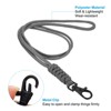 Unique Bargains Polyester Wear-resistant Lightweight ID Card Neck Lanyards with Hooks 3 Pcs - 4 of 4