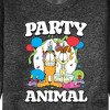 Men's - Garfield - Party Animal Graphic Fleece Sweatshirt - 2 of 4