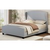 APRILSOUL Size 51" High Headboard Wingback Linen Upholstered Bed No Box Spring Needed - 3 of 4