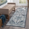 Area Rug, Machine Washable Rug, Stain Resistant Non-Slip Kitchen Rug, Traditional Distressed Accent Rug, Vintage Carpet for Bedroom, Dining Room - 3 of 4