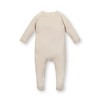 Hope & Henry Baby  Raglan Footed Sweater Romper, Infant - 3 of 4