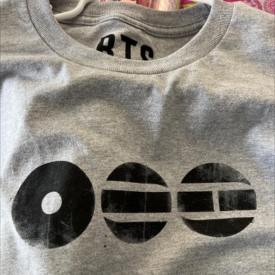 BTS グレー Tシャツ BTS Long Sleeve T-Shirt - Gray S (Target Exclusive) : Target