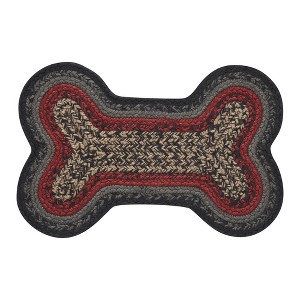 Cumberland Indoor/Outdoor Small Bone Rug 11.5x17.5 VHC Brands - 1 of 4