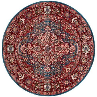 Kashan KSN305 Power Loomed Rugs - Safavieh