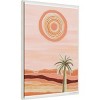 Amanti Art Palm and Desert by Tradelink Inhouse Artist Framed Canvas Wall Art - 2 of 4