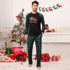 Christmas Pajamas for Family Pjs Matching Sets PlaidShirts Pants Sleepwear Nightwear Women Men Kids - 2 of 4