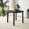 Kaplan 42" Outdoor Steel Round Dining Table Bronze - Crosley - 2 of 4