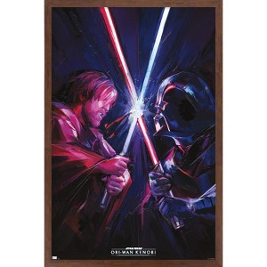 Trends International Star Wars: Obi-Wan Kenobi - Duel Framed Wall Poster Prints - 1 of 4