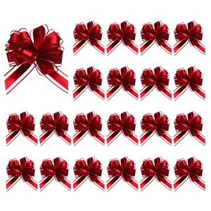 Unique Bargains Large Organza Waterproof Reusable Gift Bows - 1 of 4