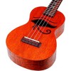 Mahalo Artist Elite Laser-Engraved Pharaoh Concert Ukulele With Bag Pharaoh Motif - 3 of 4