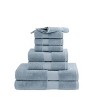 Christian Siriano 8pc Plush Turkish Cotton Bath Towel Set - 2 of 4