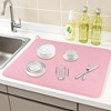 REGALWOVEN Absorbent Microfiber Kitchen Mat, Stone Drying Mat for Kitchen Counter - 2 of 4