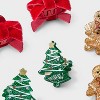 Girls' 6pk Christmas Mini Claw Clip Set - Cat & Jack™ - 3 of 3