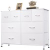 Dresser with 8 Drawers, Wide Fabric Storage Chest for Bedroom, Closet, Entryway - 2 of 4