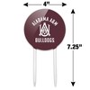 Alabama A&M University Bulldogs Logo Acrylic Cake Topper Party Decoration for Wedding Anniversary Birthday Graduation - 2 of 4