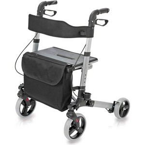 HealthSmart Gateway Rollator Titanium - 1 of 1