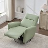 Electric Recliner Armchair 270° Swivel Glider Recliner Chair Nursury Chair,Lounging Chairs For Living Room Bedroom Apartment-Cuddlewood - 3 of 4