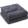 20lbs Grey Cooling Blanket 88x104 for Adults 190 - 210lbs Machine Washable - 2 of 4