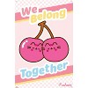 Trends International Pusheen: Fruits - Cherry We Belong Together Unframed Wall Poster Prints - 4 of 4