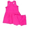 RuffleButts Toddler Girls UPF50+ Active Dress & Bike Short Set - 2 of 4