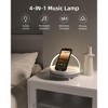 EZVALO 4-IN-1 Bedside LED Table Lamp Portable Speaker w/Wireless Charger Christmas & Birthday Gift - 2 of 4