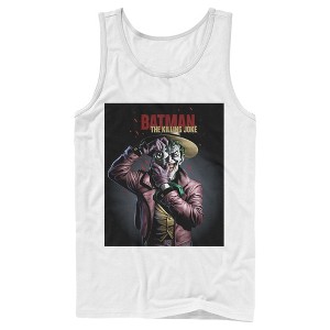 Men's Batman Joker Camera Poster Tank Top - 1 of 4