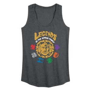 Women's - Legends of the Hidden Temple - Logo Graphic Racerback Tank - 1 of 4
