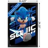Trends International Sonic The Hedgehog 3 - Sonic Framed Wall Poster Prints - 3 of 4