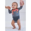 Harry Potter Baby Girls 3 Pack Bodysuits Newborn to Infant - 2 of 4