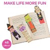 Fun Express 2" x 6" Bulk 48 Pc. Halloween Character Laminated Paper Bookmarks - 4 of 4
