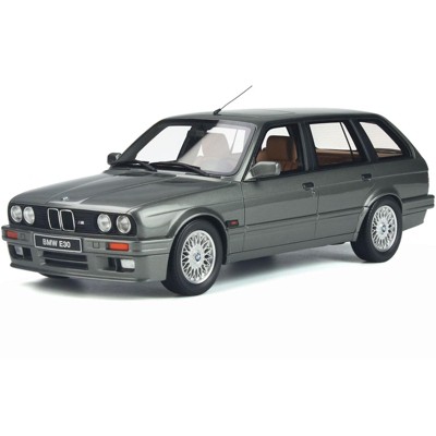 BMW E30 Touring 325I Dolphin Gray Metallic Limited Edition to 3000 pieces Worldwide 1/18 Model Car by Otto Mobile