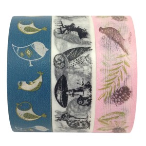 Wrapables Washi Tape (Set of 3) - 1 of 4
