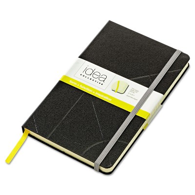 TOPS Idea Collective Journal Hard Cover Side Binding 8 1/4 x 5 Black 120 Sheets 56872