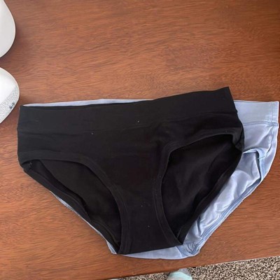 Women's Cotton Comfort Hipster Underwear - Auden™ Black Xs : Target