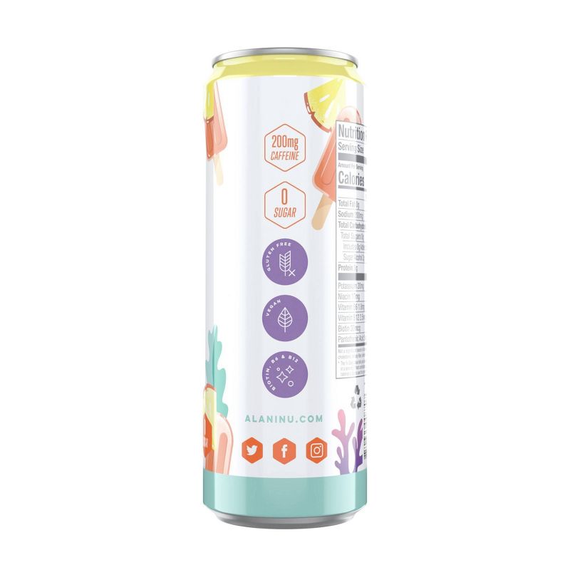 Alani Tropsicle Energy Drink - 12 fl oz Can, 3 of 10
