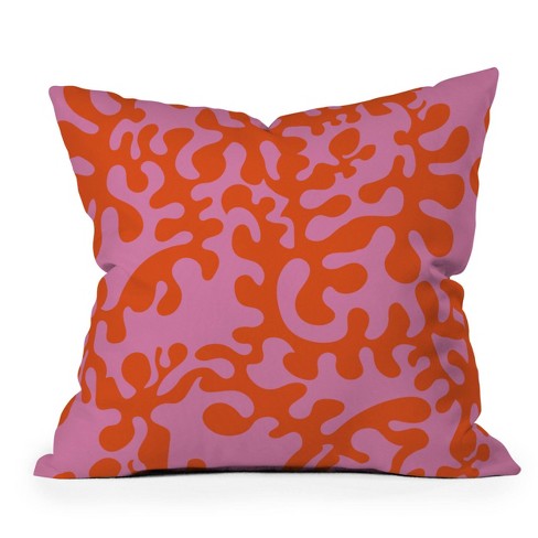 Orange outdoor throw pillows best sale