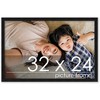 PosterPalooza | Classic Modern Black Picture Frame - UV Acrylic, Backing Board, Hanging Hardware Included - 2 of 4