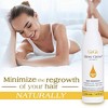 GiGi Slow Grow Hair Inhibitor Lotion with Argan Oil (PACK OF 2) Hair Regrowth Minimizer, Men and Women, 8 oz - 2 of 4