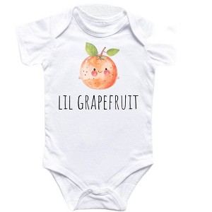 Grapefruit Fruit - Baby Boy Girl Clothes Infant Onesie® Funny Cute Newborn GS1 - 1 of 4