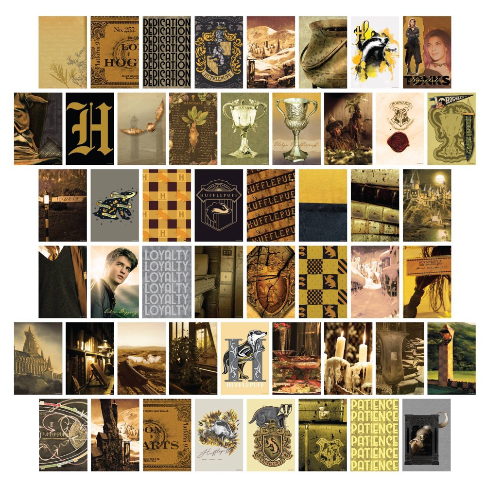 Photos - Planner Harry Potter Hufflepuff Collage Kit - Con*Quest Journals